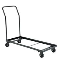 

National Public Seating DY1100 Dolly for 26x 1100 Series Folding Chairs, Supports 1100 Lbs, Brown Frame
