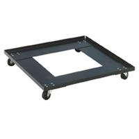 

National Public Seating DY81 Flat Bed Dolly for 10x 8100 or 9000 Series Stack Chairs, Supports 265 Lbs, Black Frame