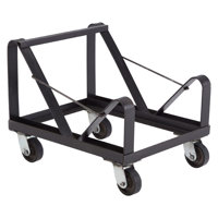 

National Public Seating DY85 Dolly for 40x 8500 Series Stack Chairs, Supports 660 Lbs, Black Frame