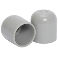 

National Public Seating Floor Glides for 7/8" Frame, 100 Pack, Gray Frame