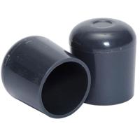 

National Public Seating Floor Glides for 7/8" Frame, 100 Pack, Blue Frame