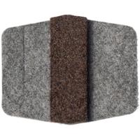 

National Public Seating Felt Glides for Sled Base Chairs, 100 Pack, Gray Frame