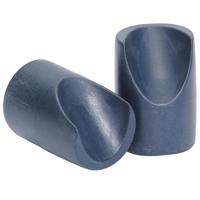 

National Public Seating Replacement V-Tip Caps for 7/8" Frame Folding Chair, 100 Pack, Blue Frame