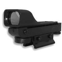 

NcSTAR 1x33mm Compact Red Dot Sight with 5 MOA Dot Size, with Built in Weaver Mount, Black