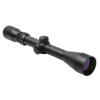 

NcSTAR 3-9x40mm Shooter Series Riflescope, Matte Black Finish with P4 Sniper Reticle, 1" Center Tube