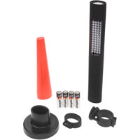 

Nightstick NSP-1170-K01 Safety Light/Flashlight Combo Kit, 150 Lumens, IP-X4 Water-Resistant, Black