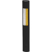 

Nightstick LED Safety Light and Flashing White-Amber Floodlight, 150 Lumens/120 Lumens, 16 Hours Runtime, 4x AA