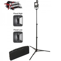 

Nightstick NSR-1514 Rechargeable LED Area Flood Light Kit, 1000 Lumens, Includes 6' Tripod and Carrying Case