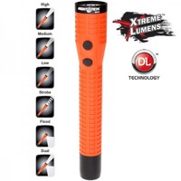 

Nightstick NSR-9920XLDC Polymer Duty/Personal-Size Rechargeable Dual-Light LED Flashlight with Magnet, Lithium-Ion Battery and DC Power Supply, 650 High Lumens, IP-X7 Waterproof, Red