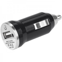 

Nightstick NS-USBDC Female USB Type A to Male DC Cig Lighter Power Plug Adapter, Black