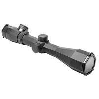 

NcSTAR 3-9x40 Octagon Rubber Armored Riflescope, Matte Black Finish with Blue & Red Illuminated P4 Sniper Reticle, 1" Tube