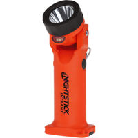 

Nightstick XPP-5566 INTRANT Intrinsically Safe Dual-Light LED Angle Light, 205 Lumens, Dustproof/Waterproof, AA Battery Power, Red