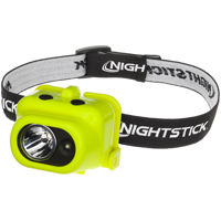 

Nightstick XPP-5454 Intrinsically Safe Multi-Function Dual-Light LED Headlamp, 160 Lumens, IP-67 Dustproof / Waterproof, Green