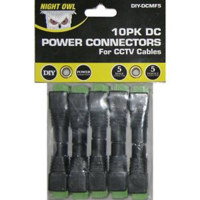 

Night Owl DIY-DCMF5 DIY CCTV Male & Female Power Connectors (DC) for CCTV Cables, 10 Pack