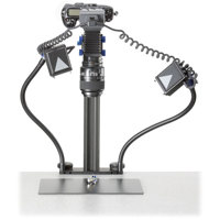

Novoflex MagicStudio Repro Light Kit for 19.5' Repro Column, Includes 2x Repro Lights, 2x 17.7" Flexible Gooseneck Arm, 2x Mini Ballhead