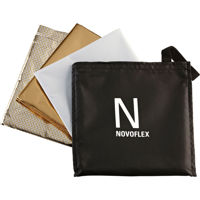 

Novoflex Reflector Material Set for PATRON Umbrella, Gold, Silver, Sunlight, Black and White