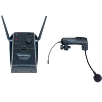 

VocoPro NuVOICE UV-3 UHF Wireless Violin System, Includes Receiver, Transmitter, Travel Case, 3' Male/Male 1/4" TRS Cable, AC Power Adapter