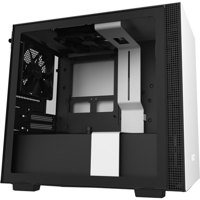 

NZXT H210 Mini-ITX Case with Tempered Glass, Matte White/Black