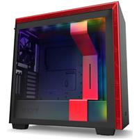 

NZXT H710i Premium ATX Mid-Tower with Lighting and Fan Control, Matte Black/Red