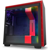 

NZXT H710i Premium ATX Mid-Tower with Lighting and Fan Control, Matte Black/Red