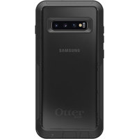 

OtterBox Pursuit Series Case for Samsung Galaxy S10+ Smartphone, Black/Clear