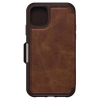 

OtterBox Strada Folio Case for iPhone 11, Espresso Brown