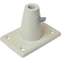 

OC White Permanent Screw Down Base for ProBoom Ultima Gen2 ULP Mic Arms, Shadow White