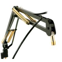 

OC White ProBoom Elite 29" Microphone Arm with 15" Vertical Riser, Black & Gold