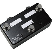

One Control AUX Switch Pedal with 1x TS Input, 2x TS Outputs and Footswitch