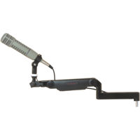 

OC White ProBoom Ultima Gen2 ULP Adjustable Mic Boom with 12" Fixed Horizontal Arm and Integrated Mic-Lite LED On Air Light, Black