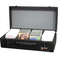 

Odyssey Innovative Designs CCD300E Carpeted CD Case, Holds 100 Jewels, 300 View Packs, 5.00x5.50"