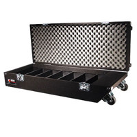 

Odyssey Innovative Designs CCD320PW Pro Carpeted CD Case with Wheels, Holds 320 View Packs, 5.00x5.50"