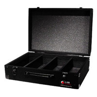 

Odyssey Innovative Designs CCD450E Carpeted CD Case, Holds 150 Jewels or 450 View Packs, 5.00x 5.50"