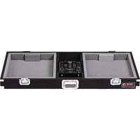 

Odyssey Innovative Designs CDJ10 Pro Carpeted Turntable Coffin Case with Recessed Hardware, Fits Most 10" DJ Mixers, 2 x 1200 Style Turntables