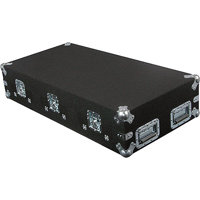 

Odyssey Innovative Designs Carpeted Glide Style DJ Coffin Case for 2x Large Format CD Players and 10" Mixer
