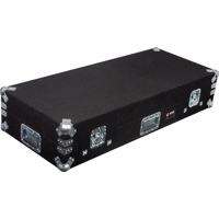 

Odyssey Innovative Designs Carpeted Glide Style DJ Coffin Case for 2x Large Format CD/Digital Media Tabletop Players & 12" Mixer