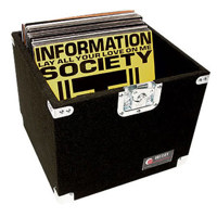 

Odyssey Innovative Designs CLP100P Pro Carpeted LP Case with Recessed Handle, Holds Up To 100 LP Records