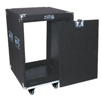 

Odyssey Innovative Designs CRP14W Carpeted Rack Case Built-in Wheels, 14U