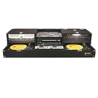 

Odyssey Innovative Designs CS232T Slide-Out Turntable Case, 15U of Total Console Rack Space, 2x4U Rack Spaces