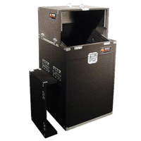 

Odyssey Innovative Designs CS4814W Carpeted Slide-Style Case with Casters, 24U of Total Console Rack Space
