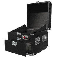 

Odyssey Innovative Designs CXP1104 Pro Carpeted Combo Rack Case, 11 Space Slanted, 4 Space Vertical, Zinc Recessed Hardware