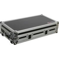 

Odyssey Innovative Designs FR12CDIWE Flight Ready Coffin Case for 2 Medium Format CD Players & 12" Mixer, Built-in Wheels