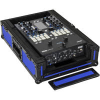 

Odyssey Innovative Designs Flight Ready Universal 12" Format Extra Deep DJ Mixer Case, Black on Blue