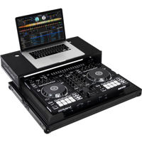 

Odyssey Innovative Designs Black Label Low Profile Glide Style Case for Roland DJ-505 Serato DJ Controller, Black