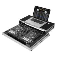 

Odyssey Innovative Designs Flight Ready Low Profile Glide Style Case for Roland DJ-505 Serato DJ Controller, Silver and Chrome