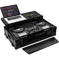 

Odyssey Innovative Designs Flight Zone Black Label Case with Glide Platform, Wheels and 19" 2U Bottom Rack for Pioneer DDJ-1000/DDJ-1000SRT