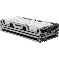 

Odyssey Innovative Designs Rolling DJ Coffin Case for 2 Large Format CD Players & 12" Mixer with Wheels