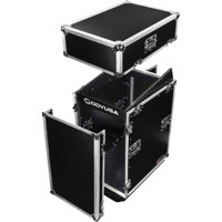 

Odyssey Innovative Designs ATA Pro Combo Rack with Casters, 14U Over 16U