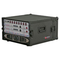 

Odyssey Innovative Designs Black Label 6 Spaces ATA Amp Rack