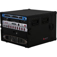 

Odyssey Innovative Designs Black Label 8 Spaces ATA Amp Rack